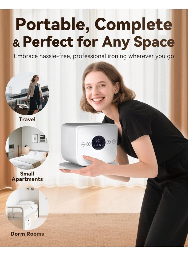 Macon Automatic Shirt Ironer & Dryer Machine (Time & Temperature Adjustable),Travel ,Home - Image 4
